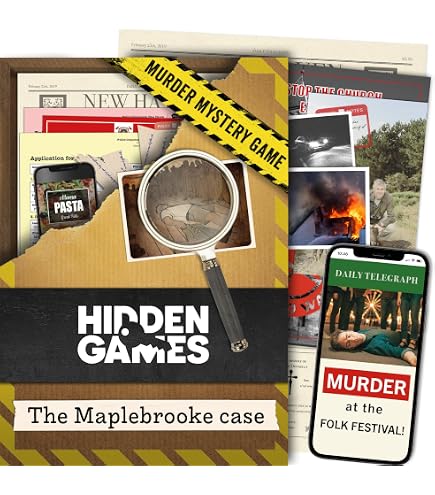 Ungelöster Cold Case – Mord An Einem Dot-Com-Boomer | Murder Mystery Spiel Für 1+ Spieler, 2 Std. Dauer, 30+ Hinweise