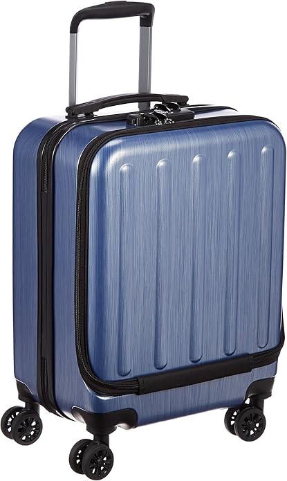 Amazon レジェンドウォーカー スーツケース ジッパー ハードスーツケース 機内持ち込み可 フロントオープン 5403 47 保証付 38l 54 Cm 2 8kg メタリックネイビー Legend Walker レジェンドウォーカー スーツケース