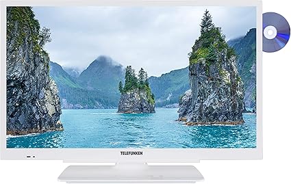 Telefunken Xh24g101d W 61 Cm 24 Zoll Fernseher Hd Ready Triple Tuner Dvd Player Integriert Amazon De Heimkino Tv Video