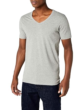 JACK & JONES Herren T-Shirt Basic V-Neck Tee S/S Noos