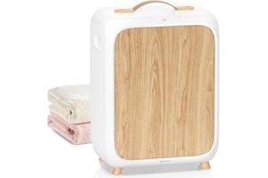 Keenray Towel Warmer Bucket, Luxury Rectangle Towel Warmer for Bathroom with Timer & Delay, Customized Fragrance, Child Lock, Fits 2 Large Towels, Blankets, Bathrobes, Ideal Gift for Him & Her