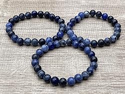 Sodalite Crystal Bead Bracelet 8mm, Wholesale