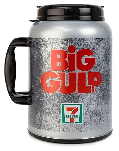 7-Eleven Big Gulp Foam Insulated Travel Mug, 100 Ounces, Silver in Saudi  Arabia | Whizz Kitchen & Dining