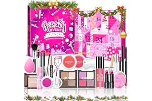 EIRNAY Makeup Advent Calendar 2025, 24 Days Christmas Gift Makeup Sets For Women Teen Girl, 2025 Xmas Countdown Calendar Cosmetics Holiday Surprise Make Up Gift Kits for Women Full Kit