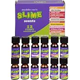 Maddie Rae's Slime Yummy Scented Oils (12 Pack) - X Large 10ml (.34 oz) Natural Food Fragrance Bottles for Diffusers, Aromatherapy, Essential Oil, DIY Candle &amp; Soap Making, Crafts, Supplies, Gift