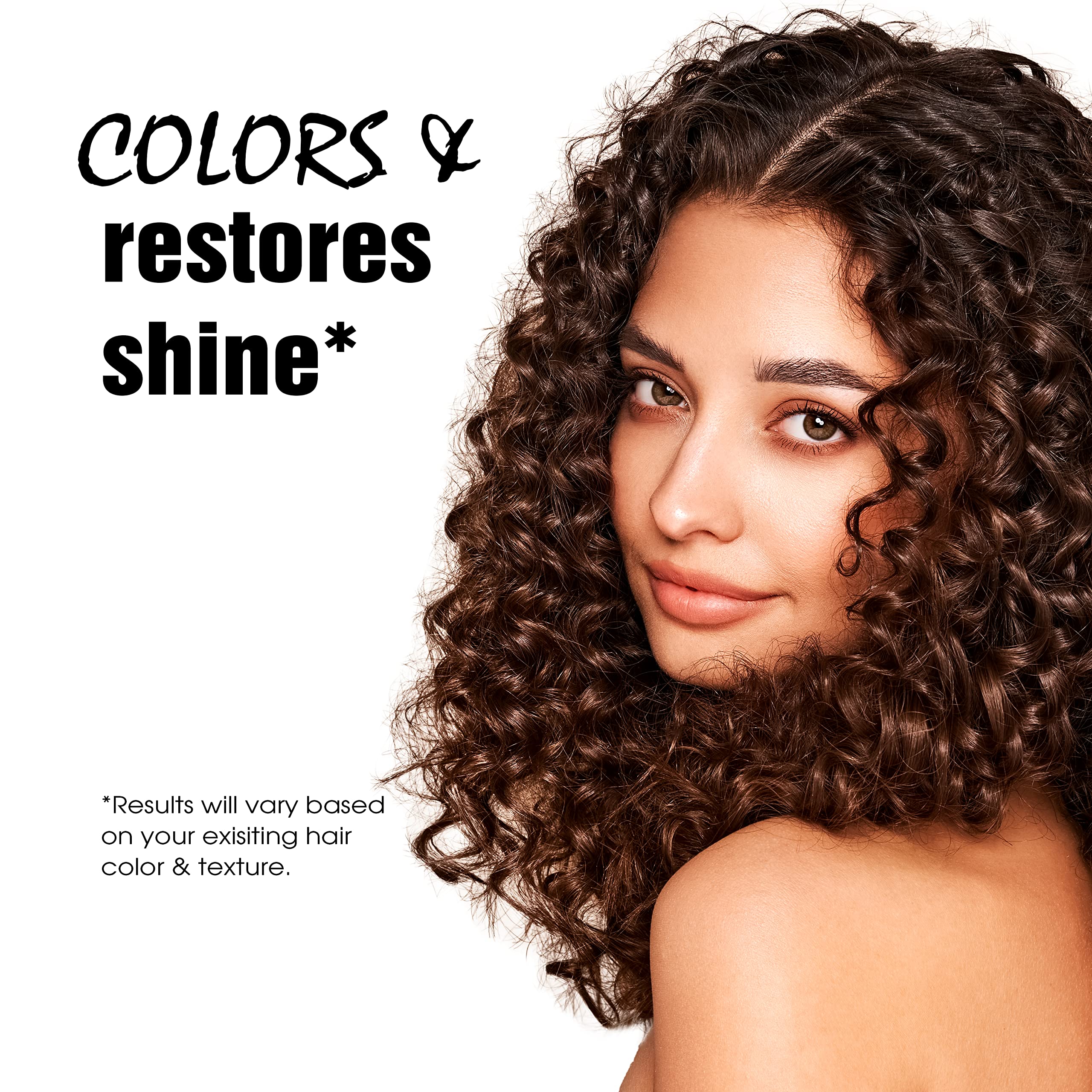 LIGHT MOUNTAIN Henna Hair Color & Conditioner - Dark Brown Hair Dye for Men/Women, Organic Henna Leaf Powder and Botanicals, Chemical-Free, Semi-Permanent Hair Color, 4 Oz (Pack of 3)