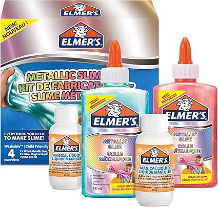 Elmer S Kit Pour Slime Nacre Ingredients Pour Slime Avec Colle