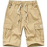 VtuAOL Cargo Shorts for Women Casual Relaxed Comfy Hiking Shorts with Multi Pockets