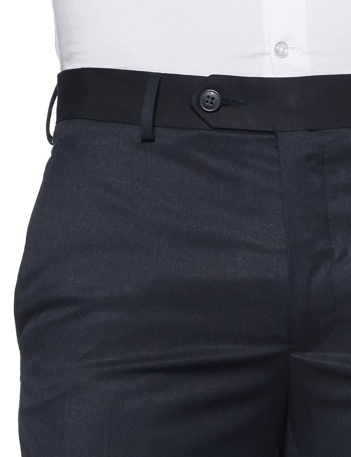 van heusen men's slim fit formal trousers