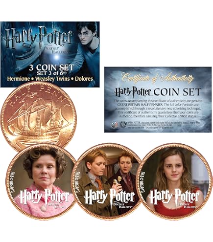 Amazon.com: Harry Potter DEATHLY HALLOWS Colorized British