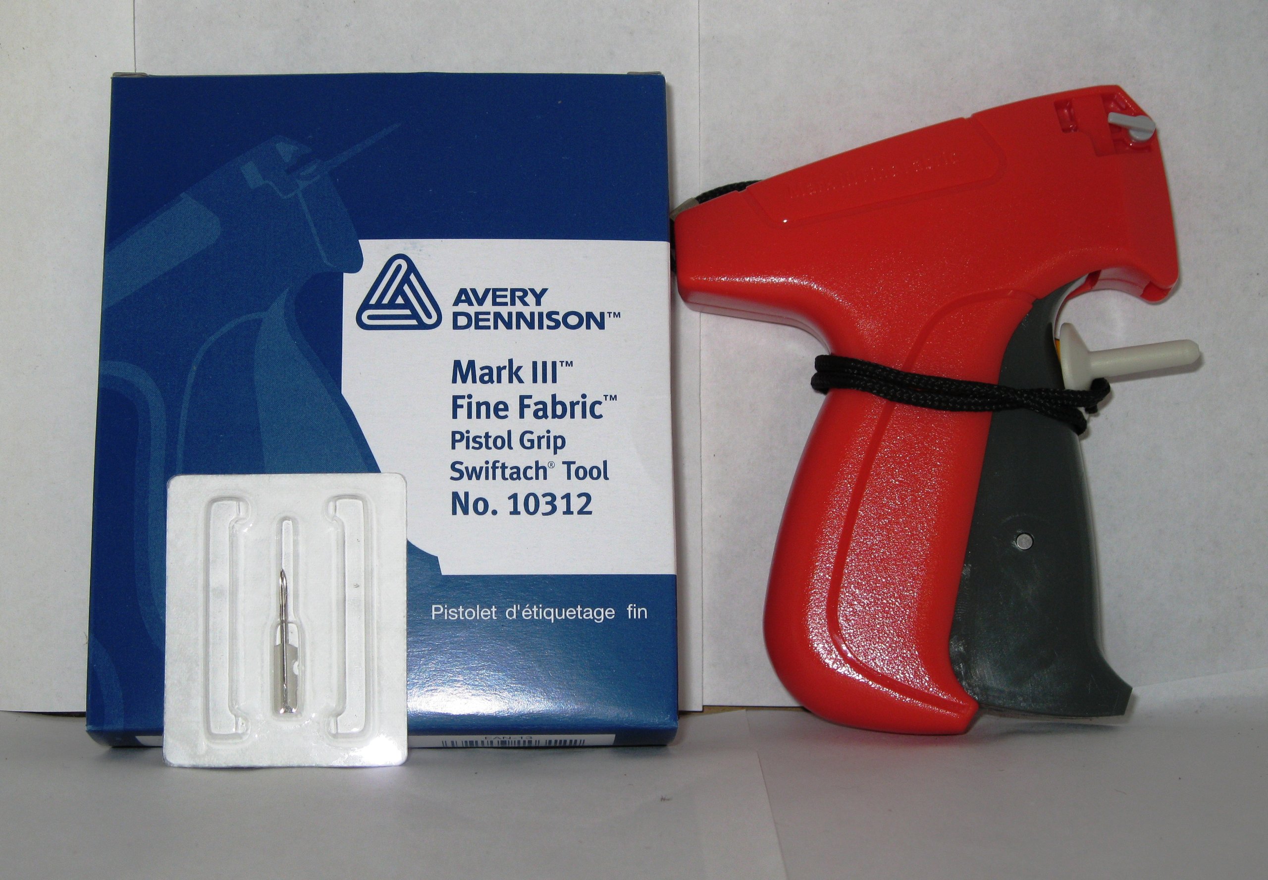 Top of the Line Avery Dennison Fine Tagging Gun Kit Gun+needle+1000