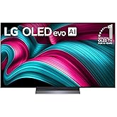 LG 55-Inch Class OLED evo AI 4K C5 Series Smart TV w/Dolby Atmos, Dolby Vision, HDR10, AI Super Upscaling 4K, Filmmaker Mode,
