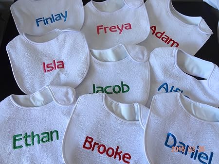 personalised bibs amazon