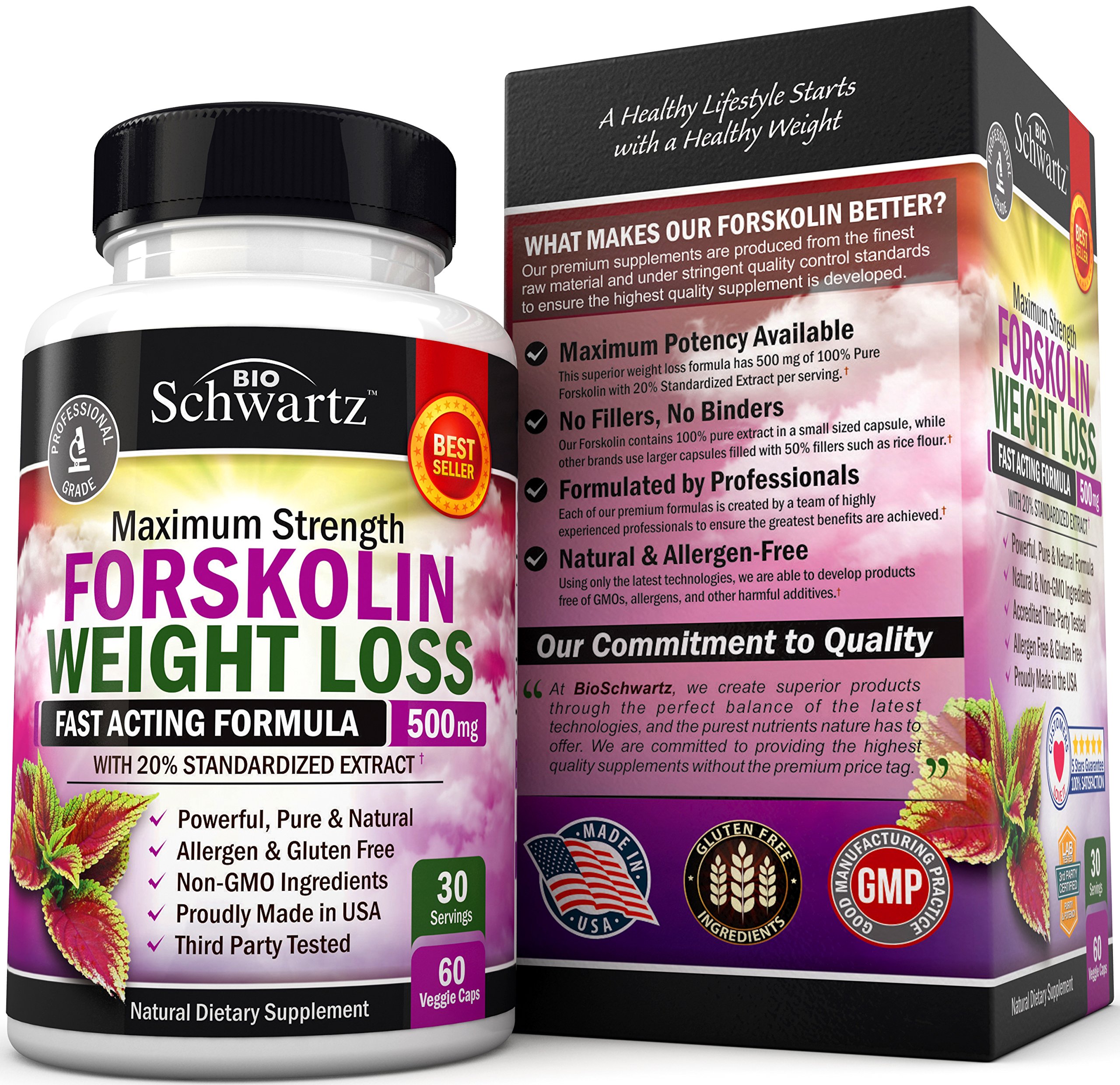 Forskolin Extract for Weight Loss. Pure Forskolin Diet Pills & Belly