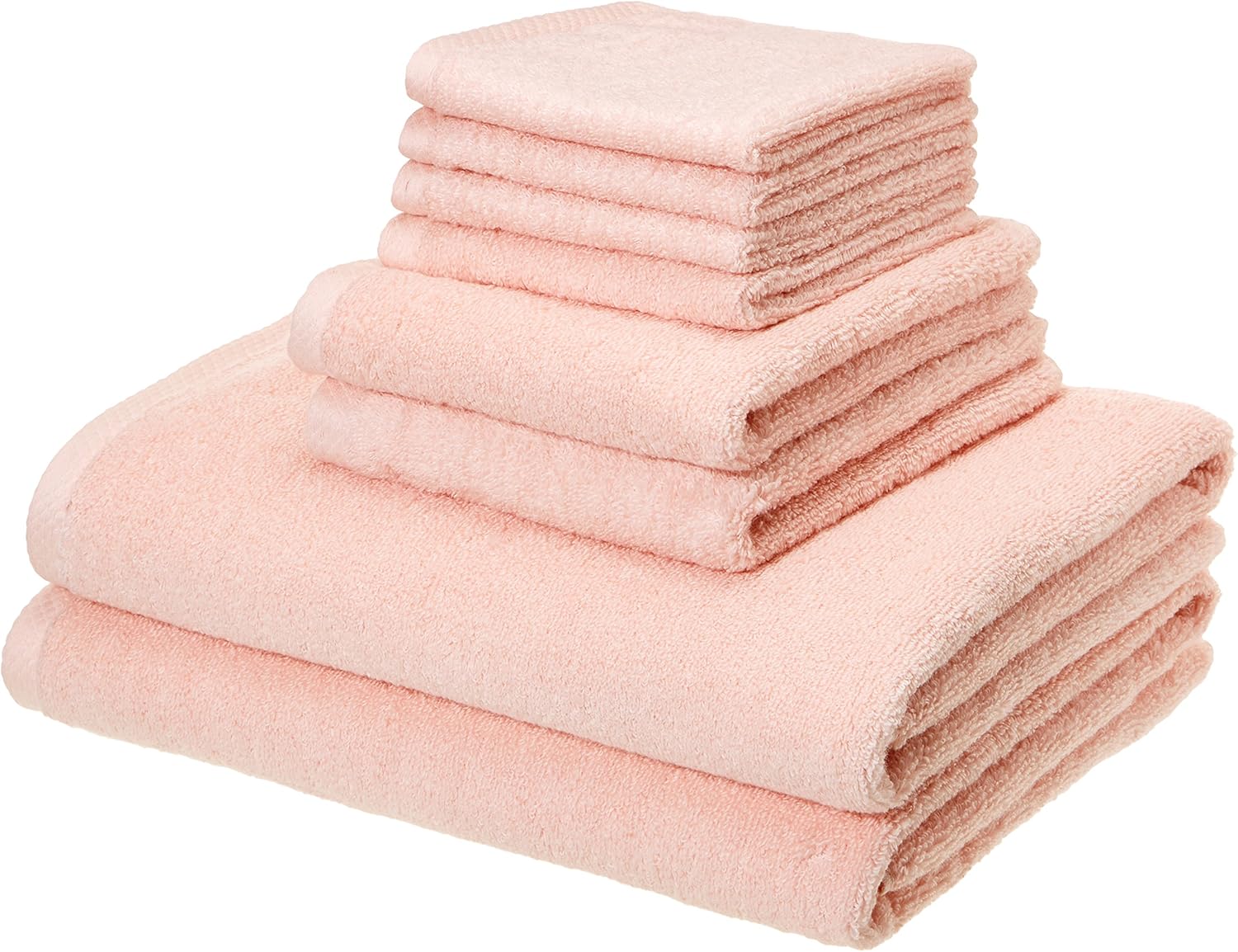 Basics Quick-Dry, Luxurious, Soft, 100% Cotton Towels, Lavender - Set of 2 Bath Towels: Home & Kitchen