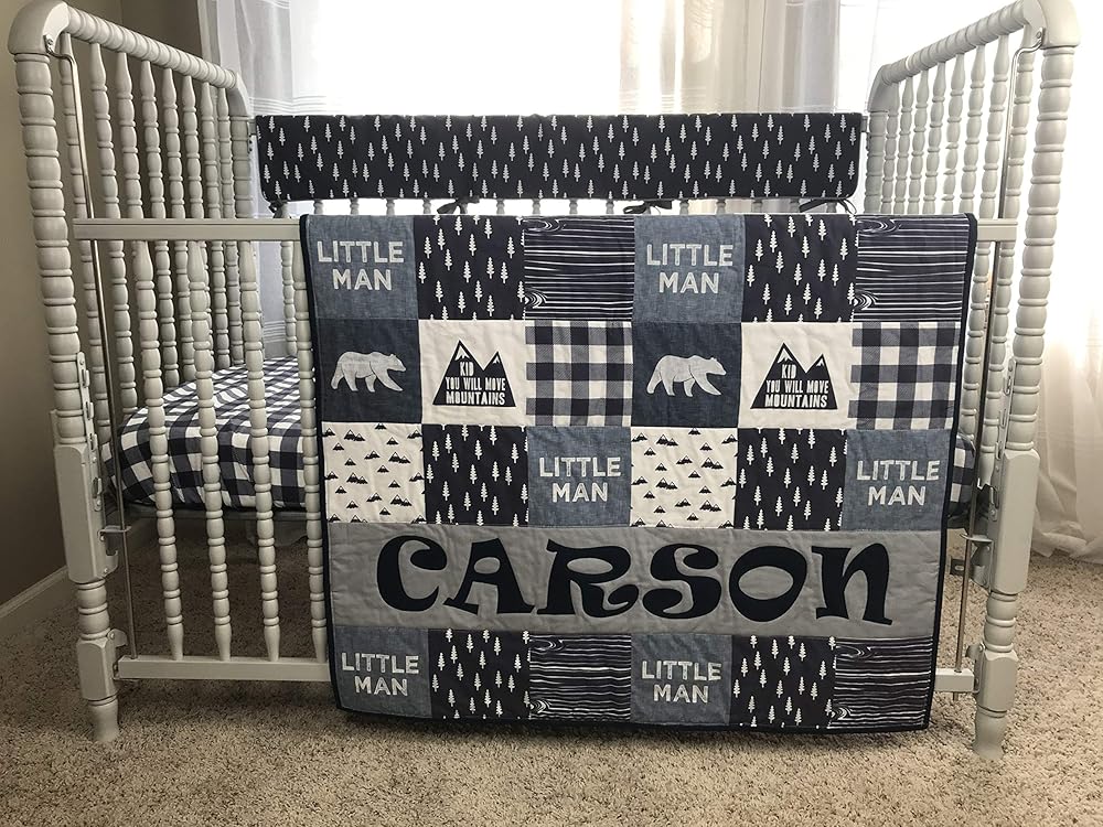 little man crib bedding