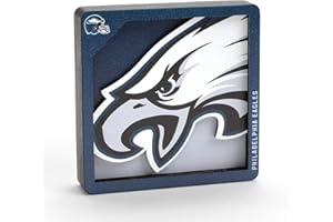 YouTheFan NFL Philadelphia Eagles 3D Logo Series Magnets