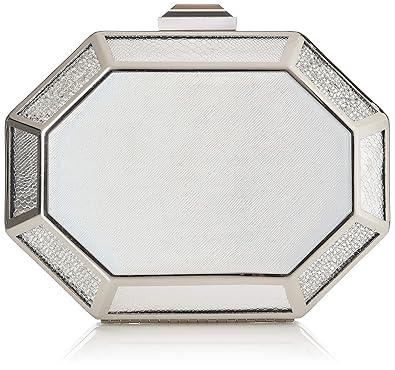 Satya Paul Womens Clutch (Silver)