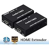 avedio links HDMI Extender(Transmitter&Receiver) Over Single cat5e/6 Full-HD 196FT/60M 3D,HDMI 1.4a, HDCP, EDID, Up to 196ft(60m)