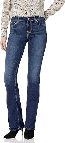 7 for all mankind petite tailorless bootcut jean