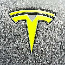 Logo Decal Wrap for Tesla Model X, 14-pc Set
