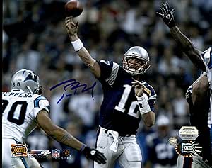 Tom Brady Signed Photo - 8x10 - Autographed NFL Photos at Amazon's