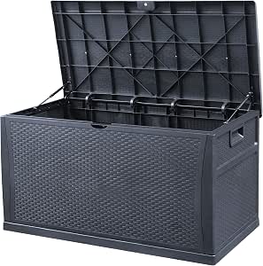 Amazon.com : Outdoor Storage Box, Large Deck Storage Box ...