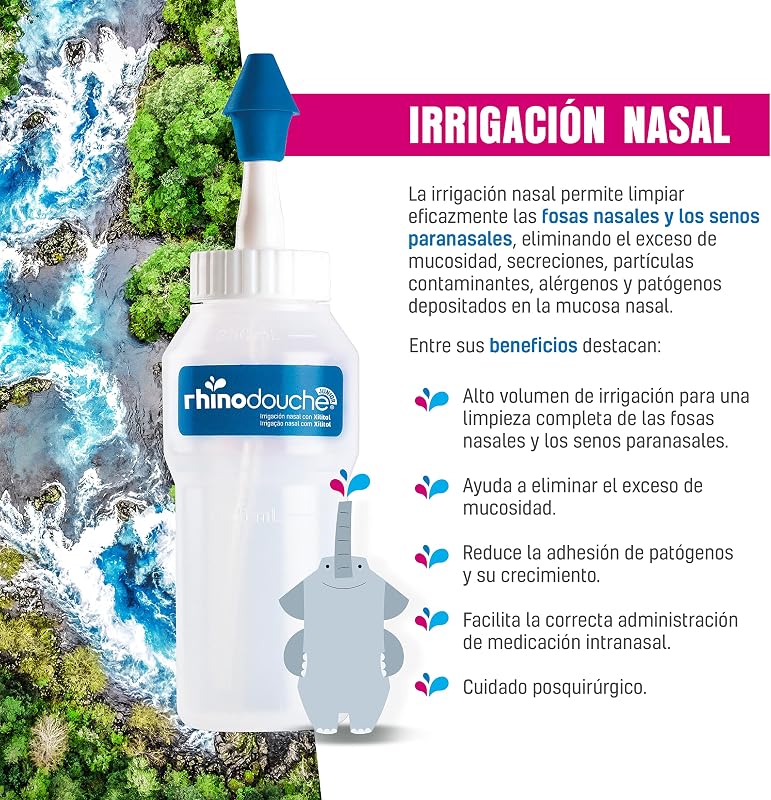 Lavagem Nasal Infantil Júnior | Pacote Inicial Júnior 250 ml + 26 Saquinhos