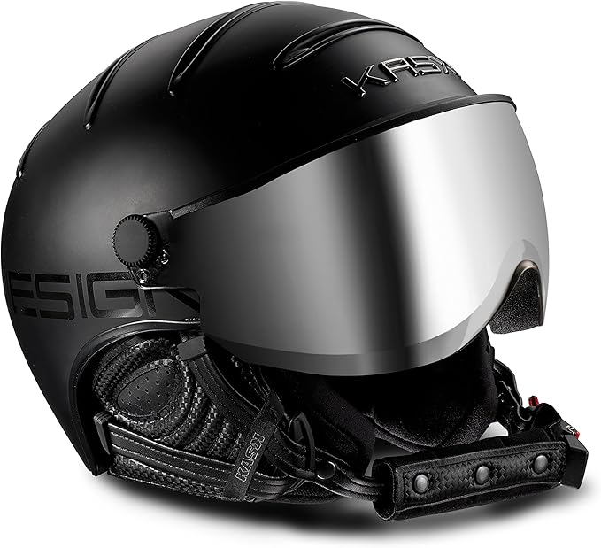 Kask Class Ski Helmet with Visor Unisex Black, Black Amazon.co.uk