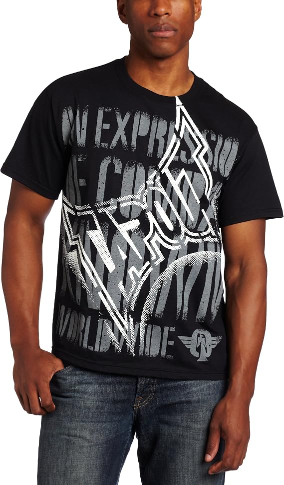 black tapout shirt