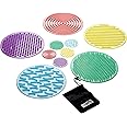 TickiT Silishapes Sensory Circles - in Home Learning Toy for Calming Sensory Play - Set of 10 - Assists Autistic Toddlers & Children