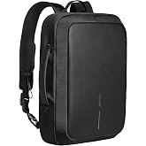 XDDesign Bobby Bizz 10 Liter Anti Theft Laptop Backpack with Padded 15.6" Laptop Sleeve, smart password lock, Water Repellent, USB Charging Port, travel backpack carry on flight for men and women