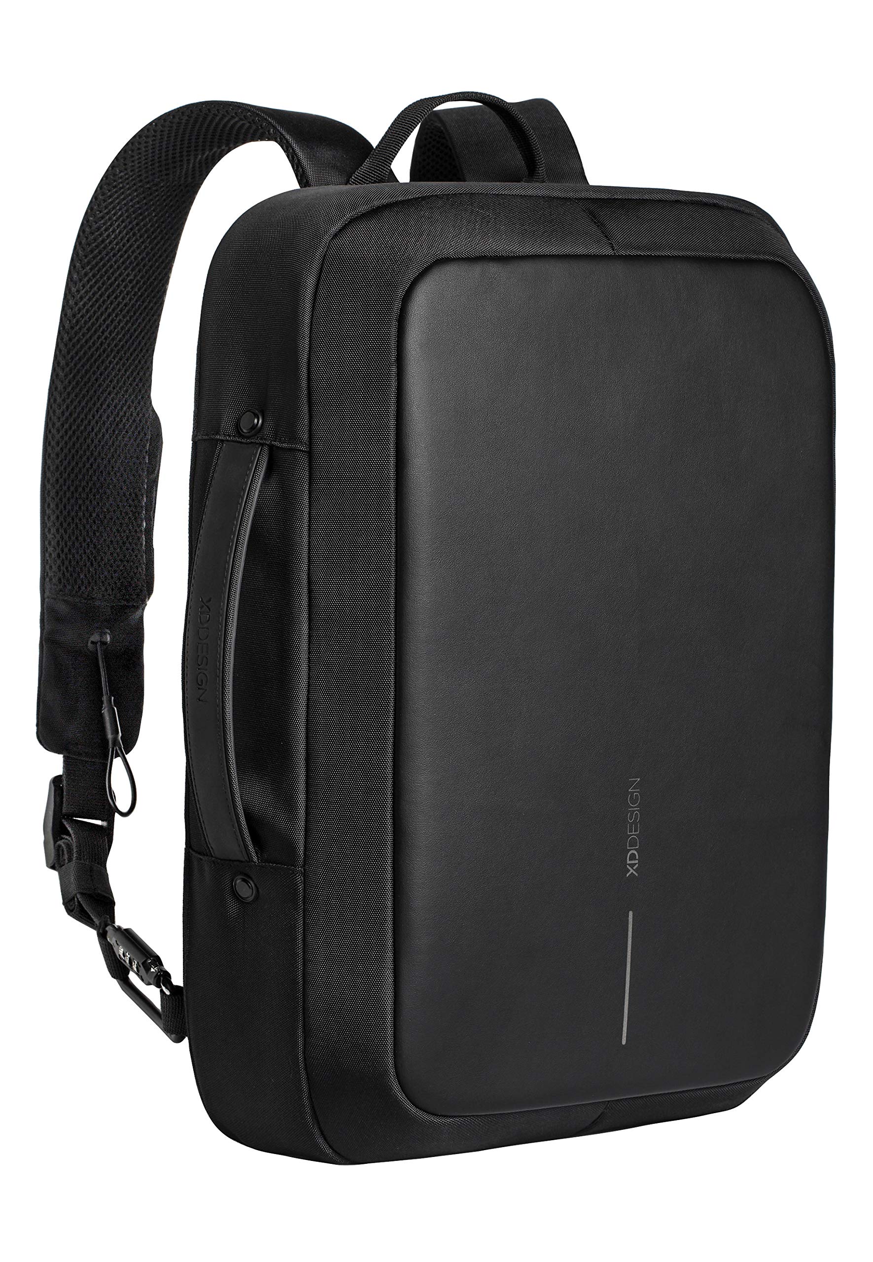 XD Design Bobby Bizz Anti-Theft Laptop Backpack & Briefcase Black USB (Unisex)