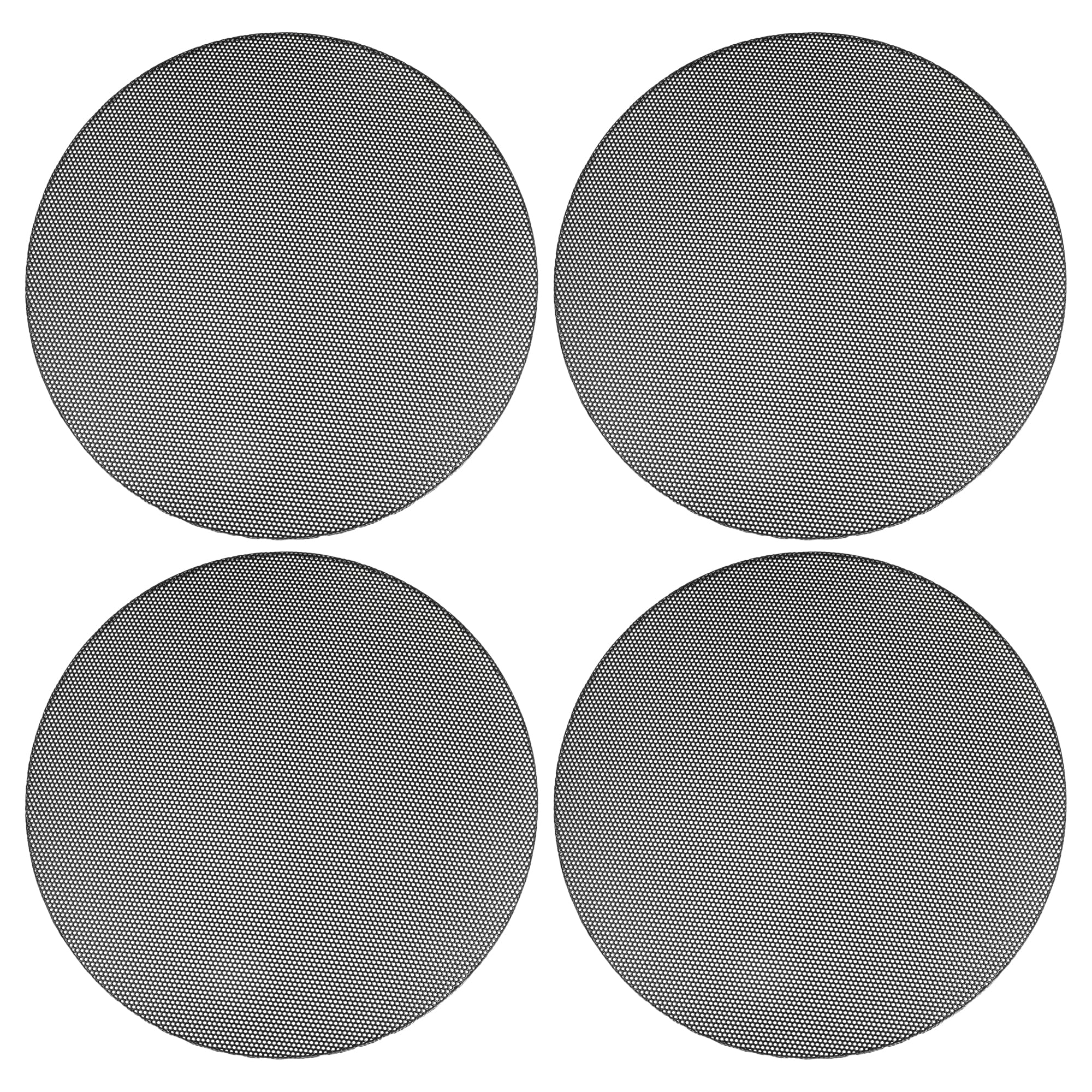 Photo 1 of ACROPIX Universal 7 Inch Speaker Grills Mesh for Audio Subwoofer 182x6.5mm Grille without Frame Black - Pack of 4