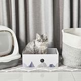 Conlun Cat Scratching Board with Box Large Heavy-Duty Cardboard Scratch Pad view 8