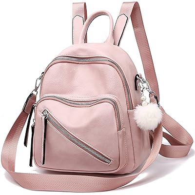 vegan leather mini backpack