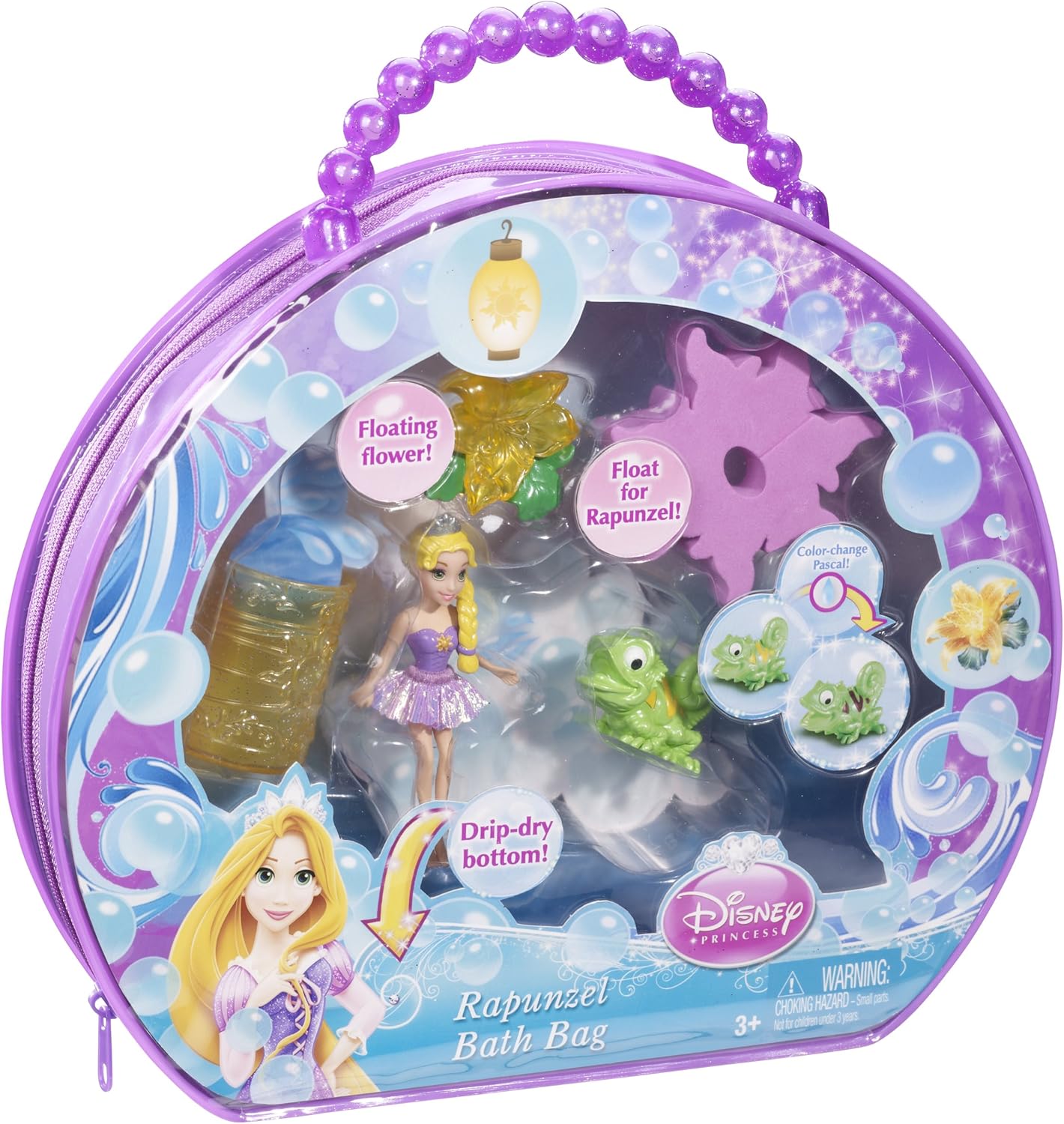 rapunzel bath toy