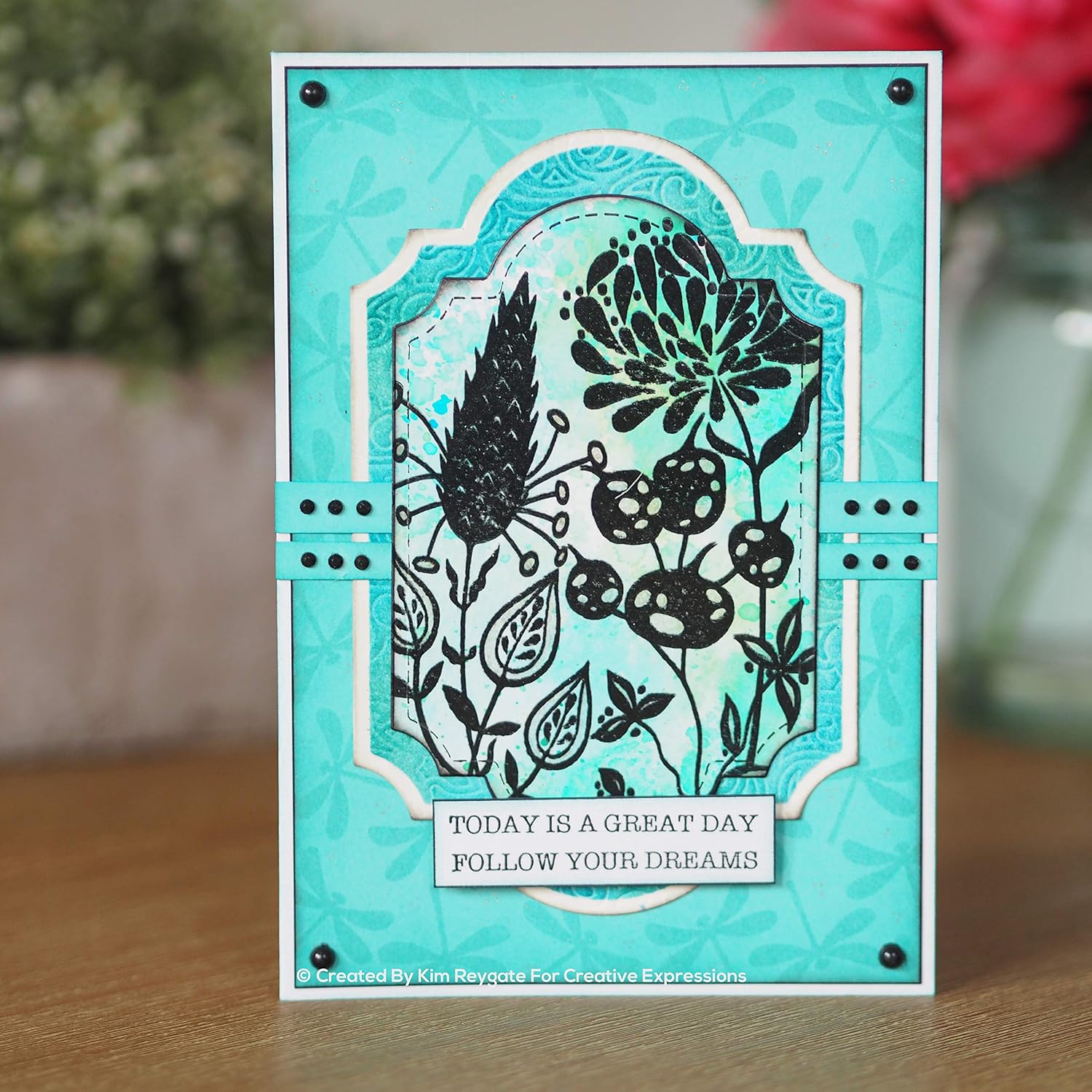 Woodware Jane Gill-Clear Magic Stamp Set-Autumn Pods, 10 x 15 cm Approx, Transparent, JGS742 - Image 3