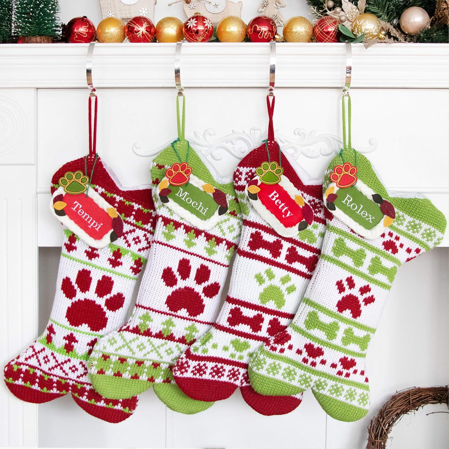 Bhd Beauty Personalized 2019 Large Knitting Christmas Stocking For Dogs Bhd Beauty Personalized 2019 Large Knitting Christmas Stocking For Dogs