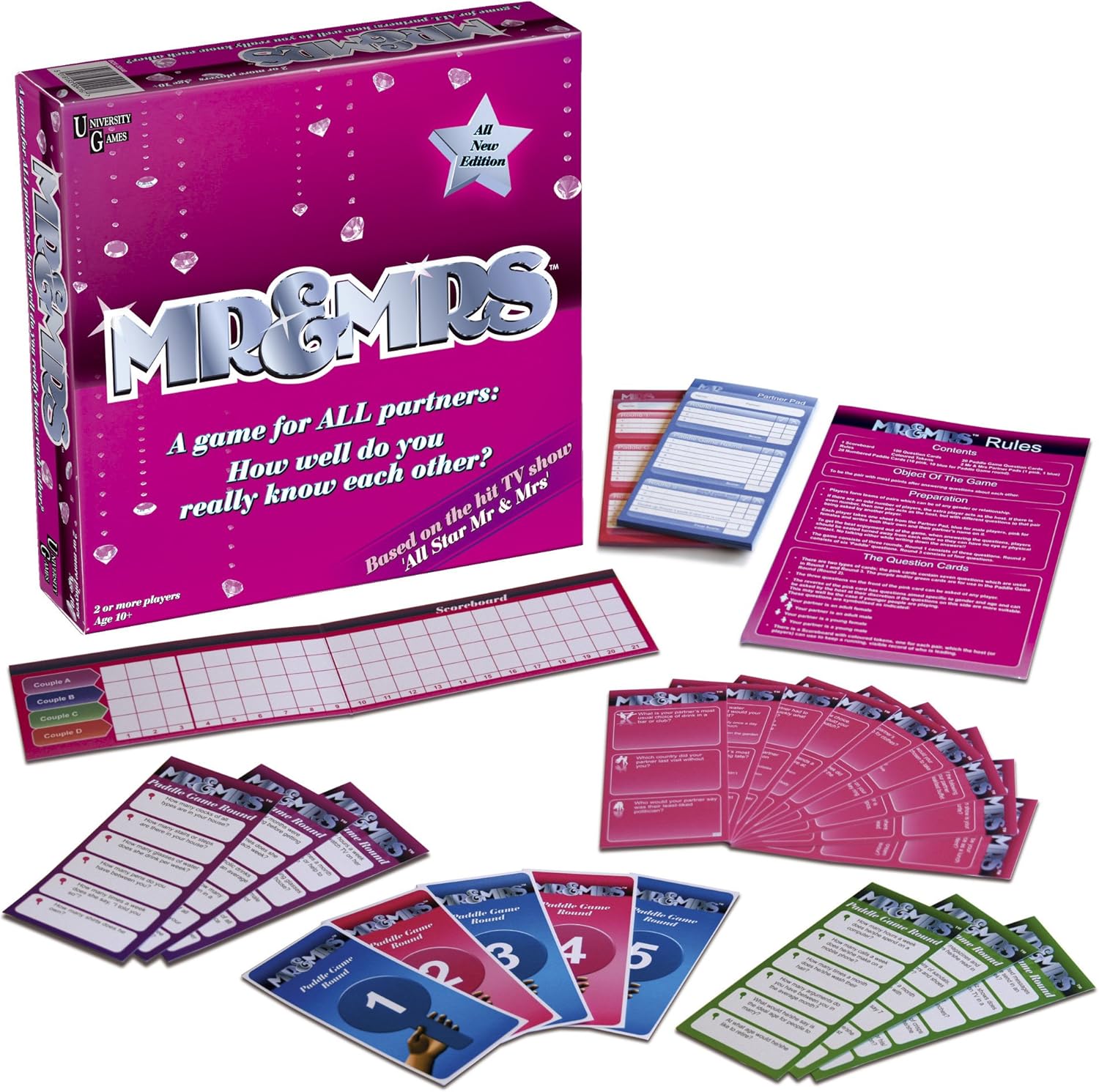 mr & mrs board game
