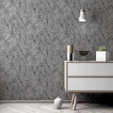 Arthouse Carrara Marble Charcoal Wallpaper 10.05m x 0.53m Grey Roll view 4