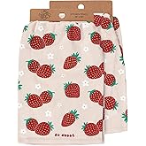 Primitives by Kathy Decorative Kitchen Towel, So Sweet Sentiment in a Strawberry Homestead Style, Fun Design