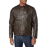 John Varvatos mens Kris Racer Jacket