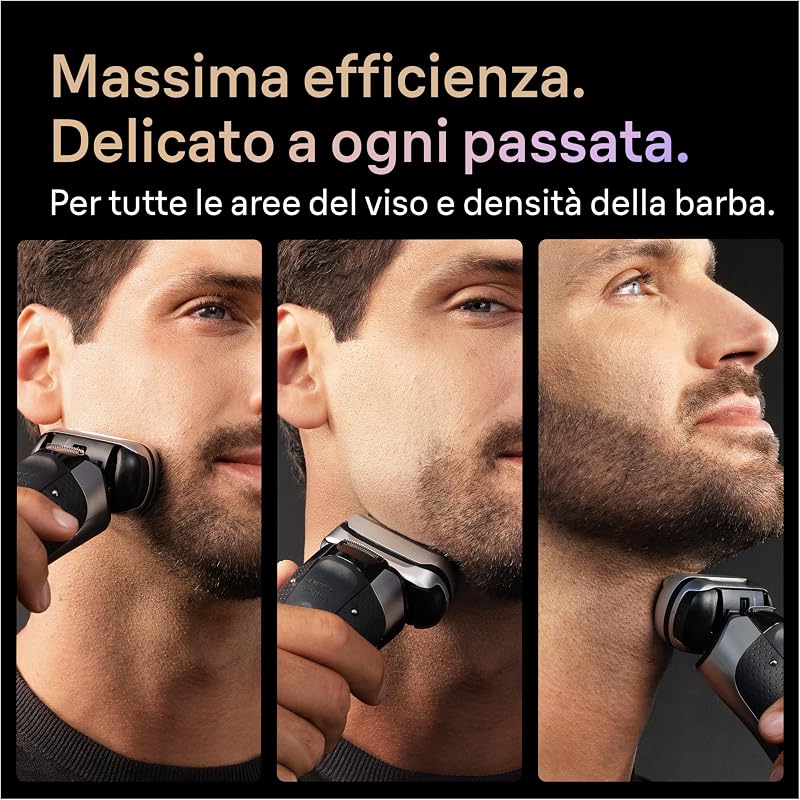 Serie 9 Pro+ Rasoio Elettrico Barba, 9617psi Argento