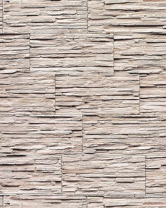 Papel pintado súperlavable con relieve aspecto piedra EDEM 1003-36