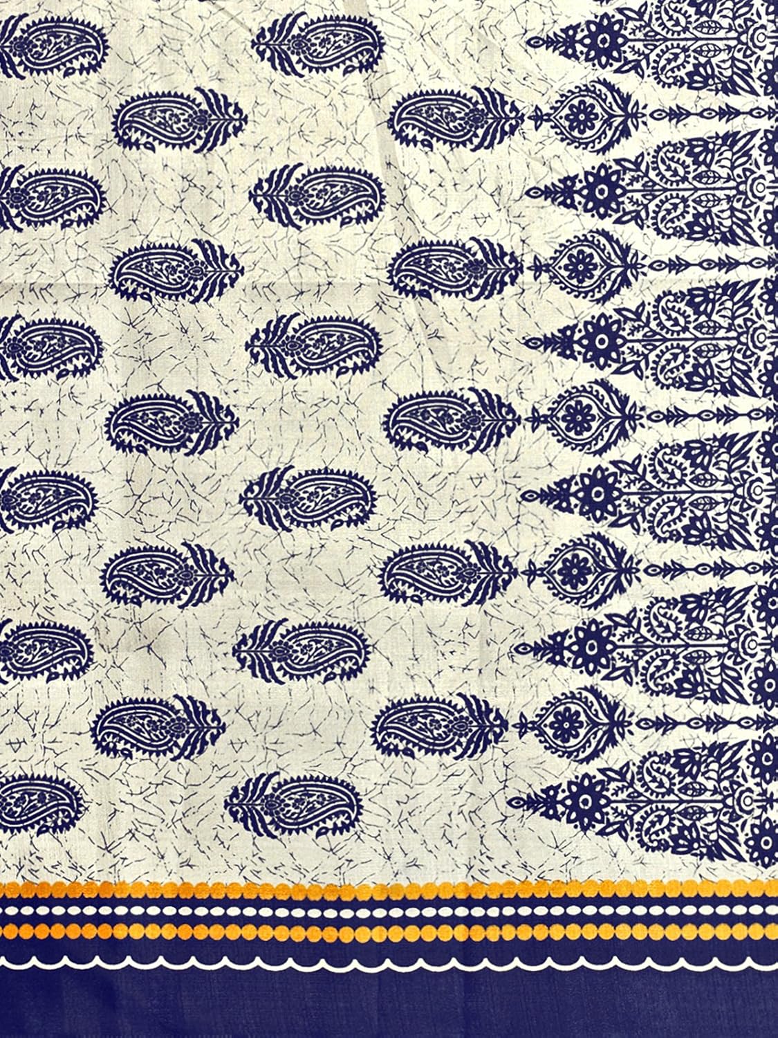 kanchnar women's bhagalpuri silk floral printed dupatta