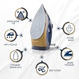 Breville SuperSteam Steam Iron 2600W Ceramic Soleplate 300ml Navy Brass view 7