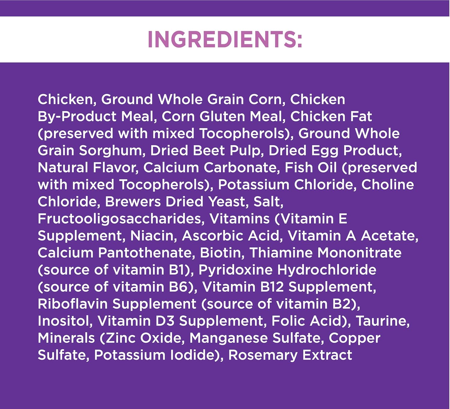 IAMS PROACTIVE HEALTH HEALTHY KITTEN Dry Cat Food with Fish Oil and Chicken, 7 lb. Bag : Pet Supplies