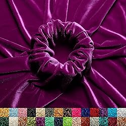 Ice Fabric Stretch Velvet Fabric by The Yard
