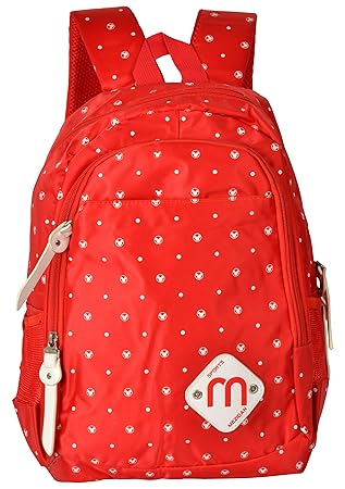 Shopigator Casual Mini Backpack, Collage Bag, Office Bag Or Backpack ( Red ) ( 10.5 x 14 x 5 )
